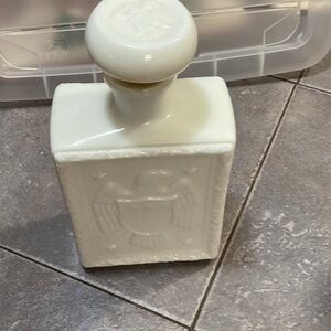 Elegant Cream Decorative Bottle